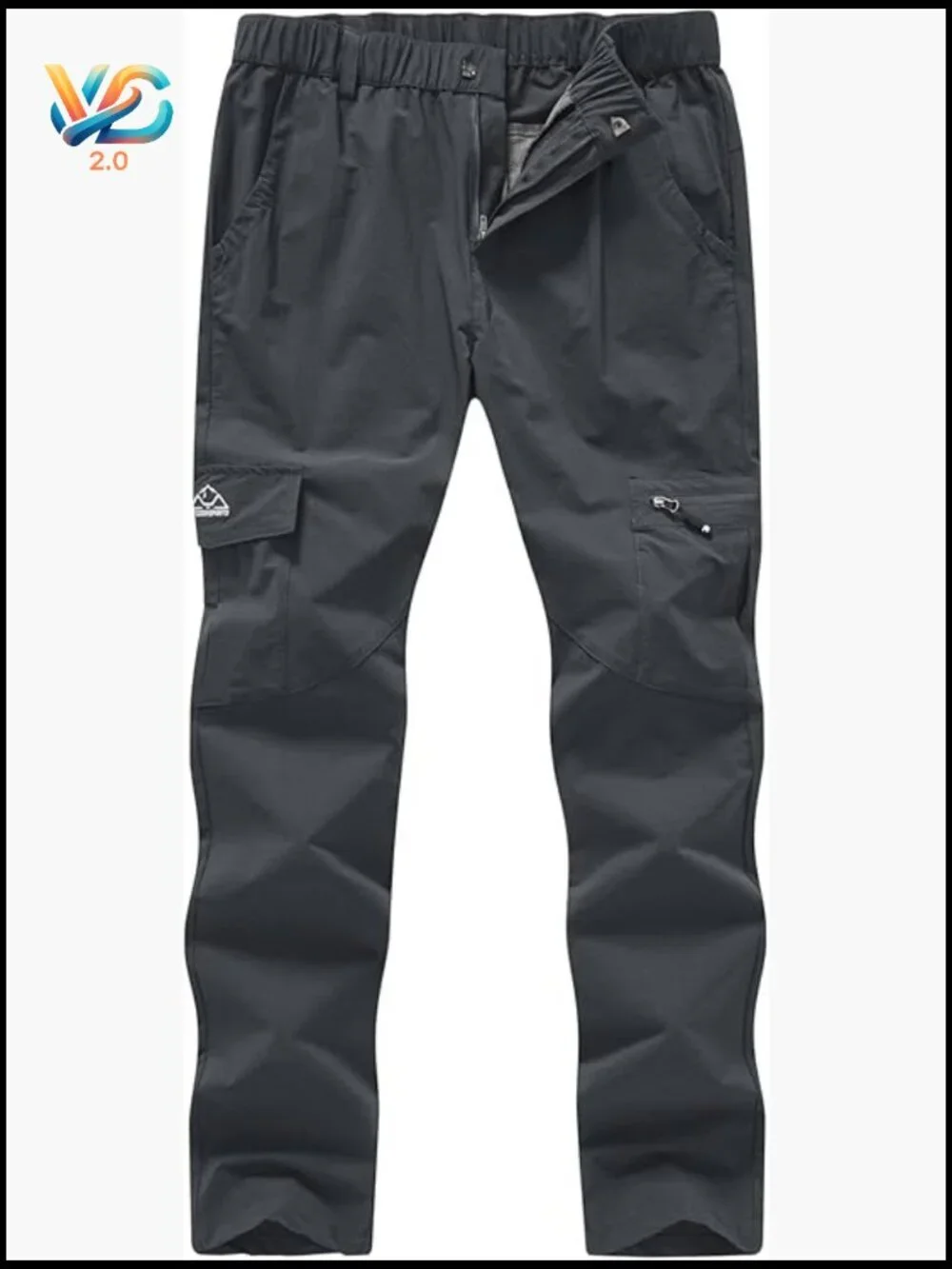 Women's Lightweight Stretch UPF 50 Hiking Cargo Pants 6 Pockets